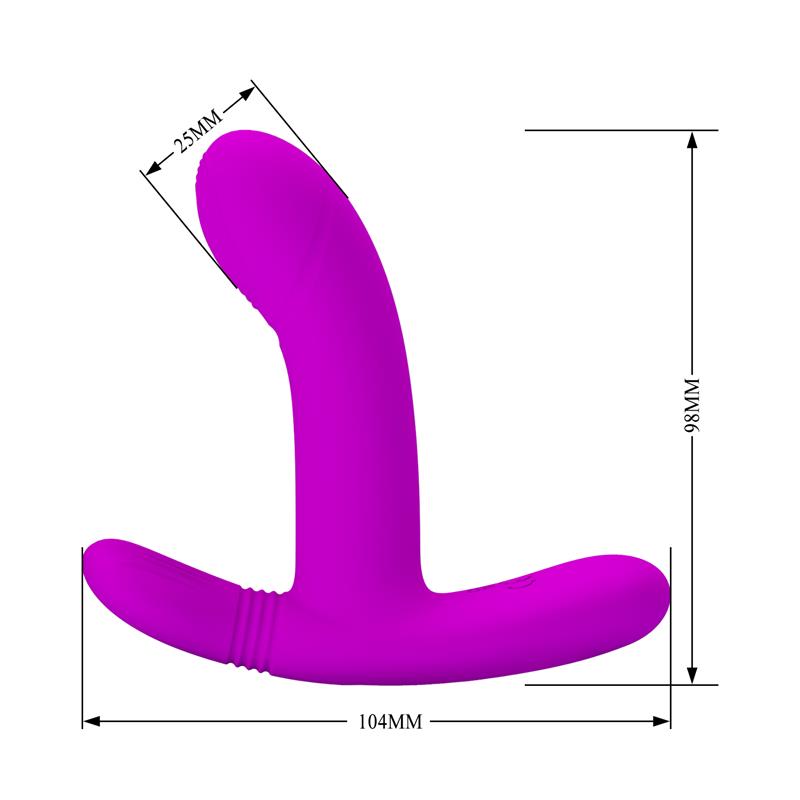 Geri Estimulador con Vibración y Licking con Control Remoto - Imagen 9