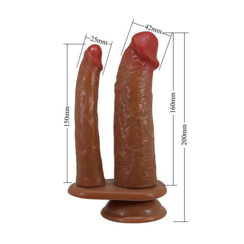 Goran Dildo Doble Realista - Imagen 5