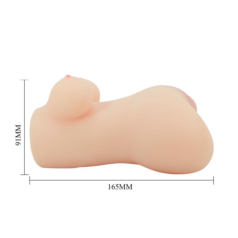 Hannah Masturbador Realista Vagina y Ano - Imagen 7