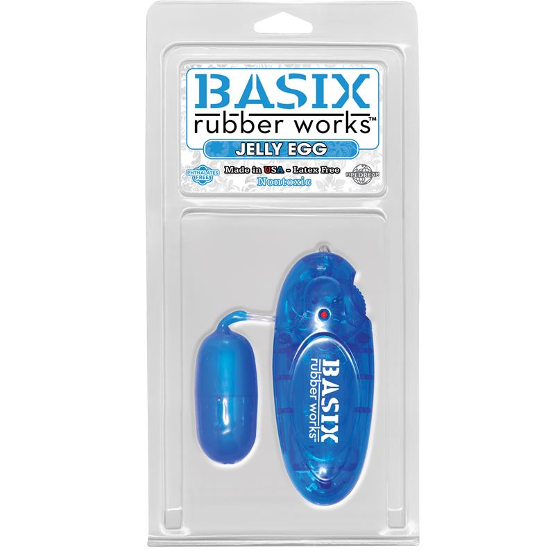 Huevo Vibrador Jelly Azul - Imagen 2