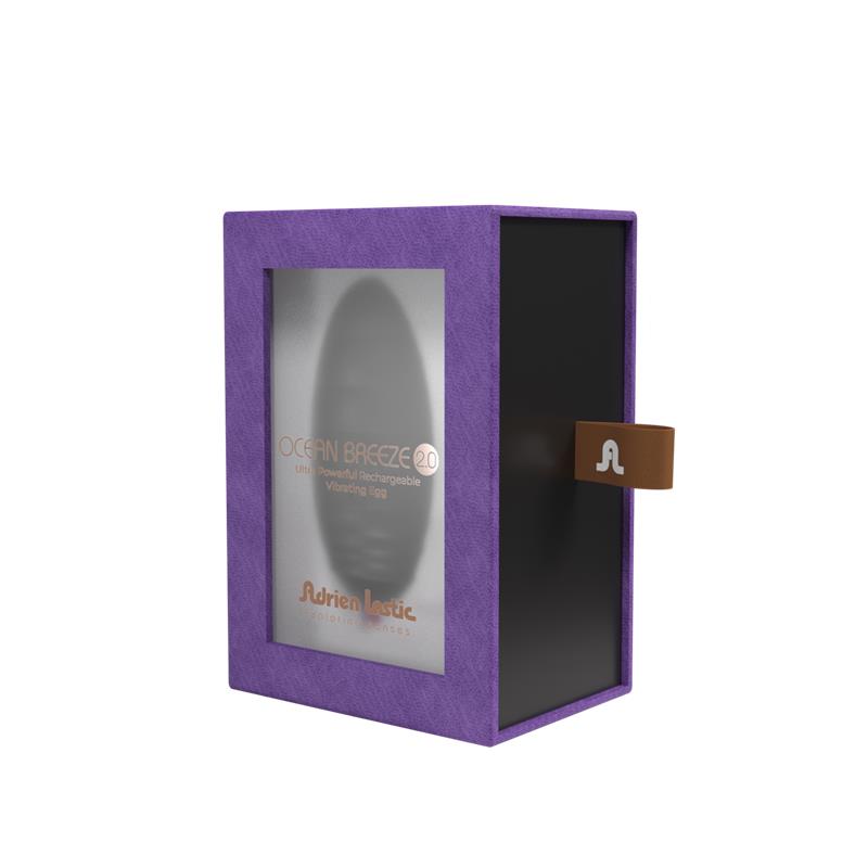 Huevo Vibrador Ocean Breeze 2.0 con Control Remoto Púrpura - Imagen 4