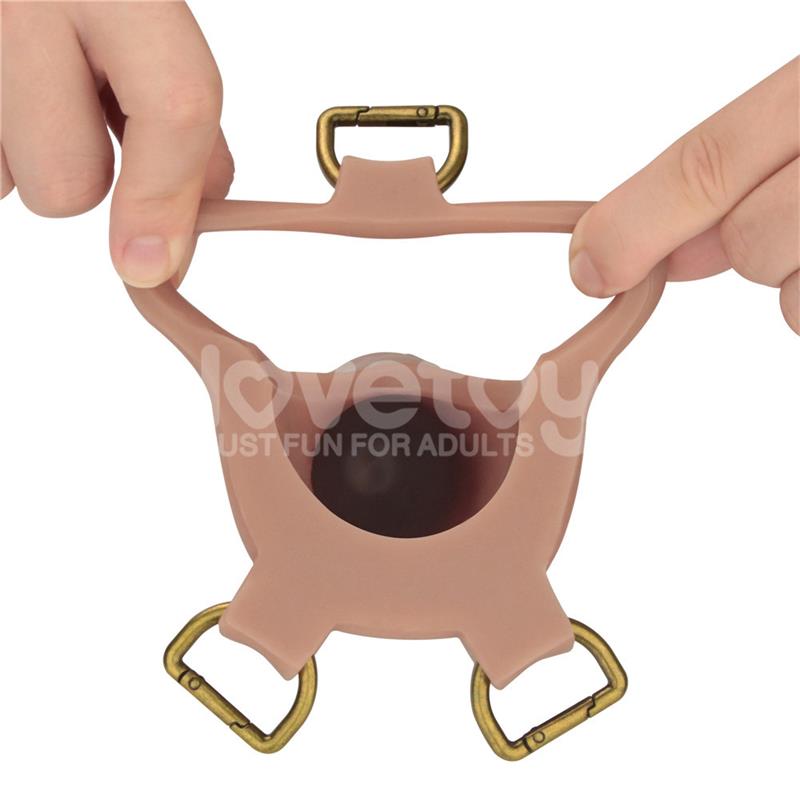 Ingen Arnés Ajustabe con Dildo Hueco 9 Enhanced Set XS/S/M - Imagen 12