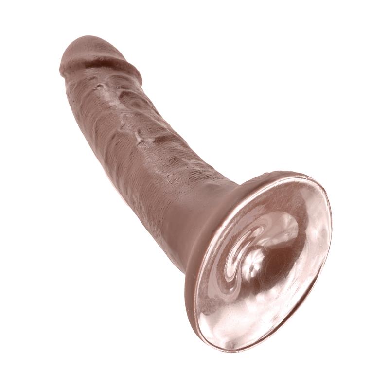 King Cock Pene de 6 - Color Marrón - Imagen 5