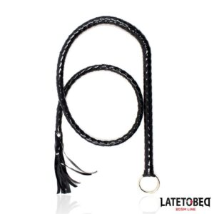 Látigo Negro Brillante 138cm