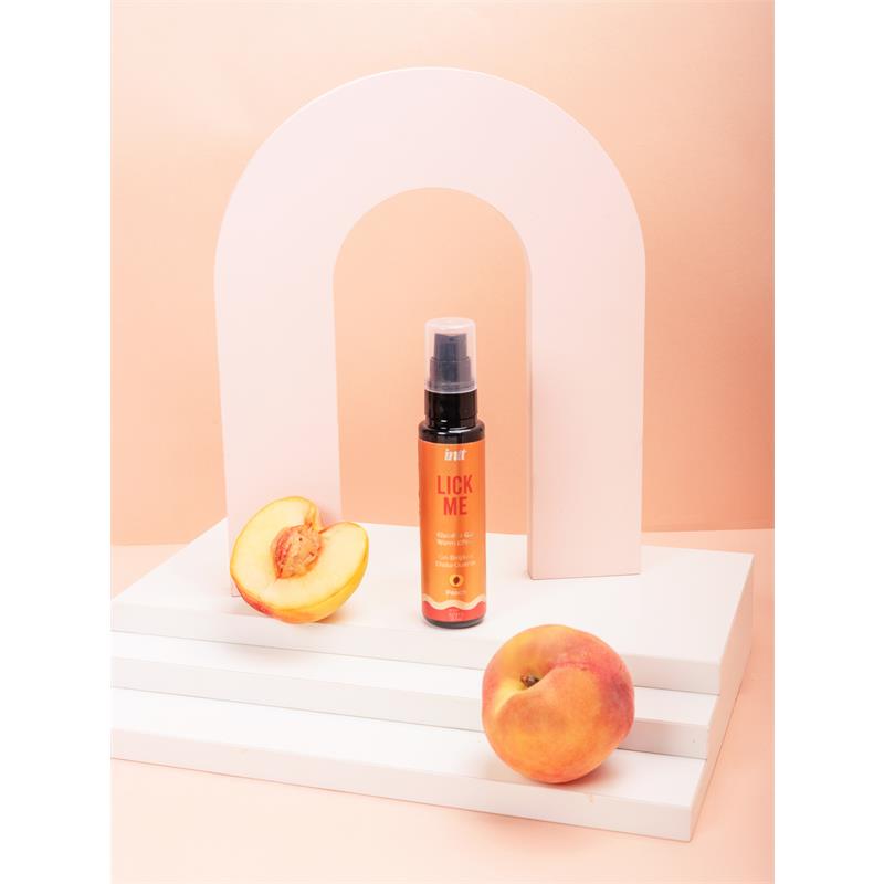 Lick Me Gel Besable Sabor Melocotón Efecto Calor 50 ml - Imagen 2