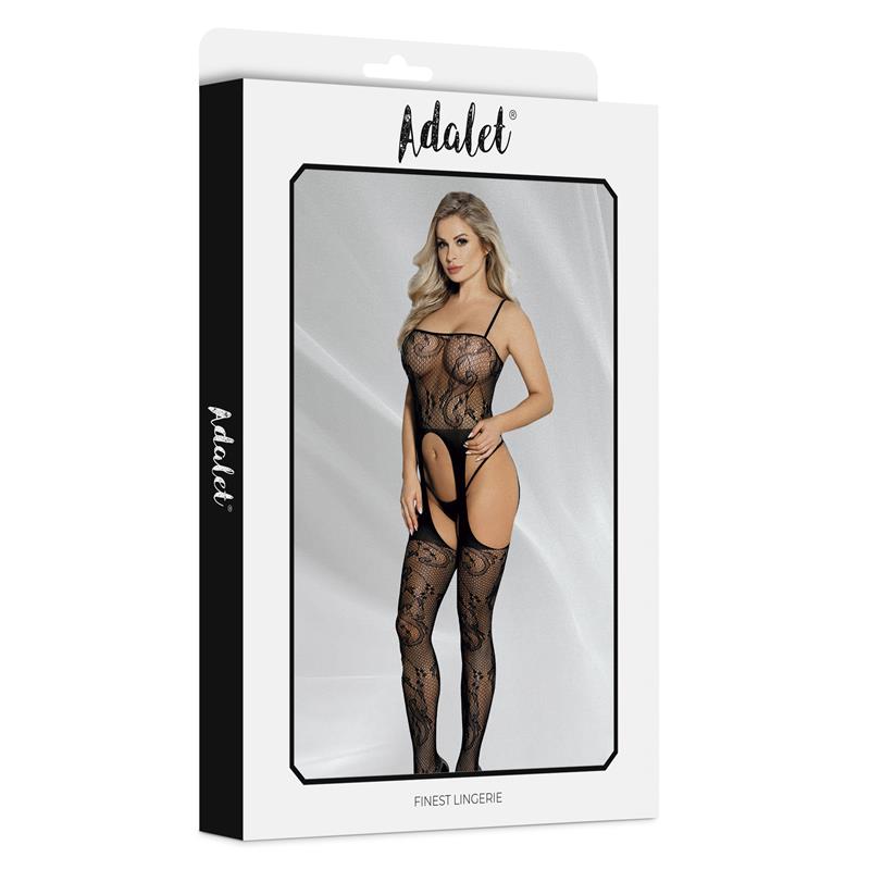 Lilly Bodystocking con Liguero Abierto - Imagen 4
