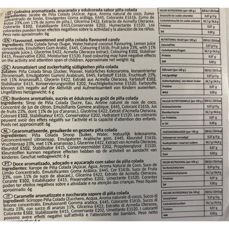 Lip Gloss Vibrant Kiss Sabor Piña Colada - Imagen 4