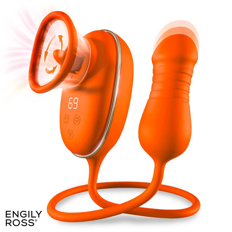Lizer Pro Estimulador con Lengua Oscilante, Bomba de Vacio y Huevo con Up and Down - Imagen 2