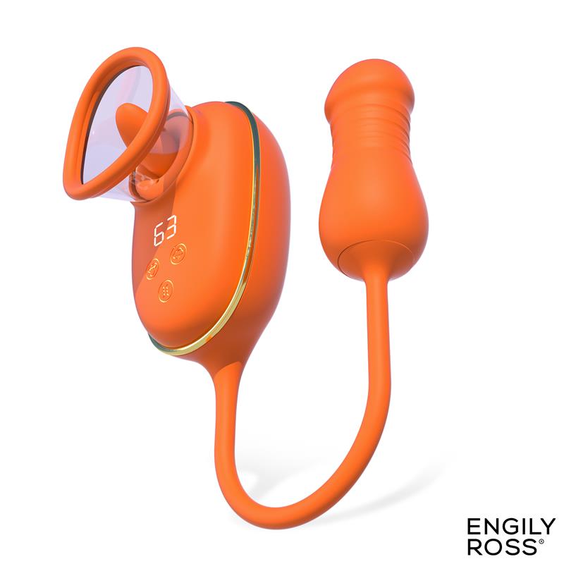 Lizer Pro Estimulador con Lengua Oscilante, Bomba de Vacio y Huevo con Up and Down - Imagen 3