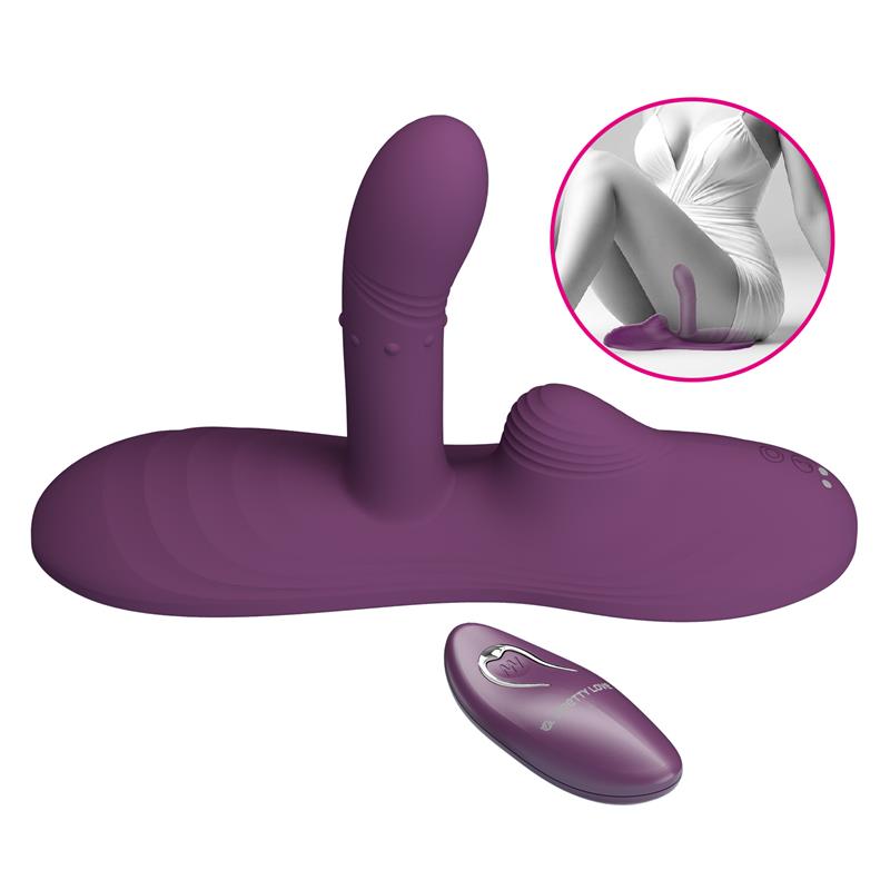 Luka Asiento con Vibrador con Finger, Efecto Calor y Bolas Rotadoras - Imagen 3