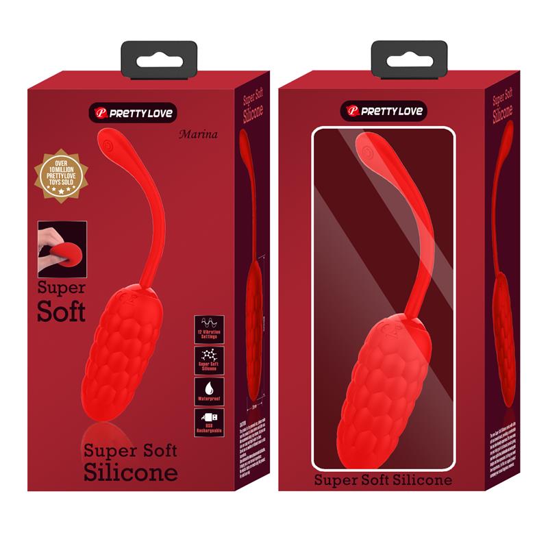 Marina Huevo Vibrador Rojo - Imagen 11