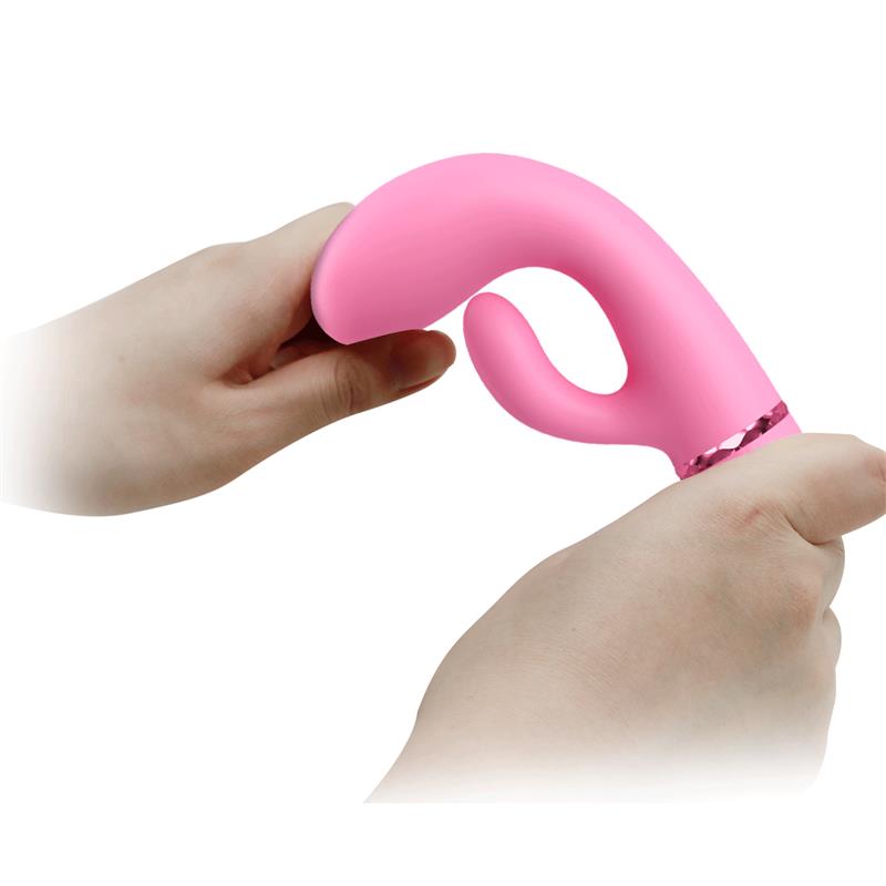 Marski Vibrador con Rabbit Punto G Rosa - Imagen 6