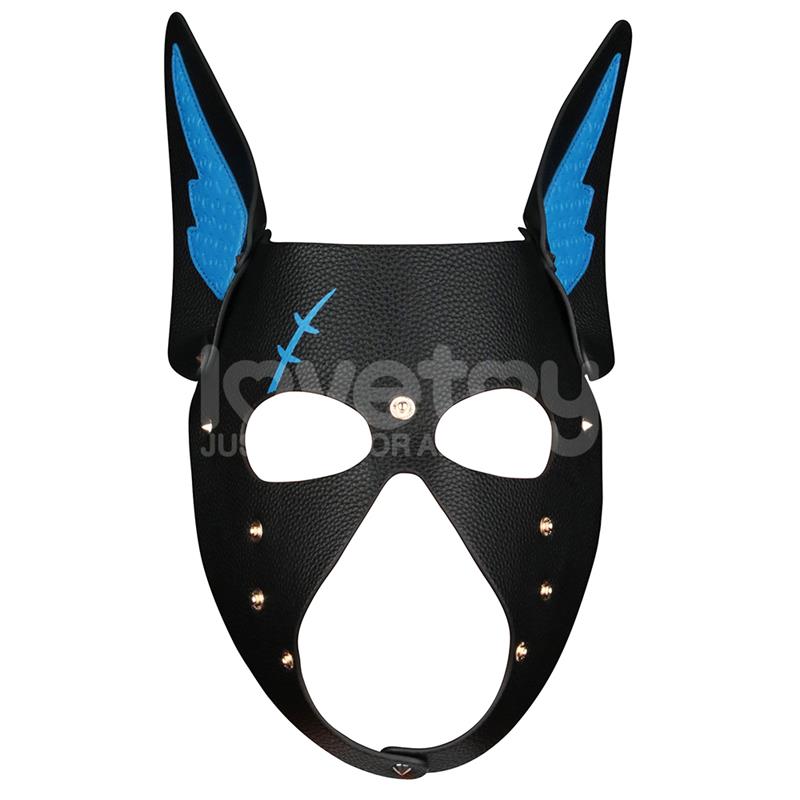 Máscara Cachorro Rebellion Reign Scarred Alpha Pup Azul - Imagen 3