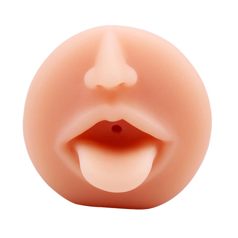 Masturbador Abby Sensual T-Skin 15 cm Natural - Imagen 4