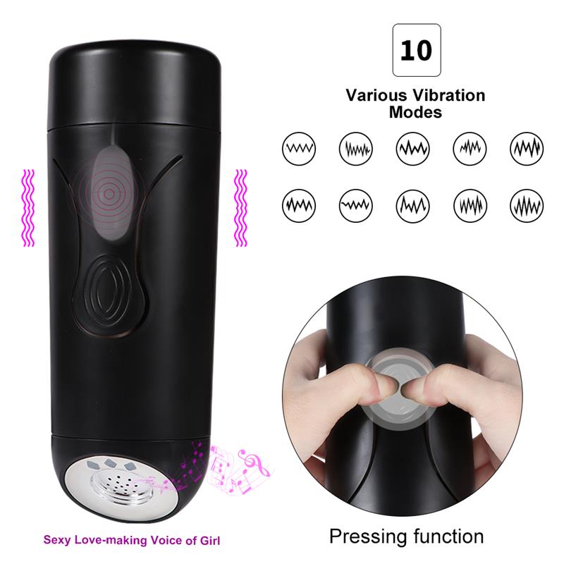 Masturbador Masculino Vagina con Gemidos Fanny - Imagen 3