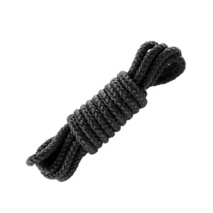 Mini Cuerda de Seda Negro