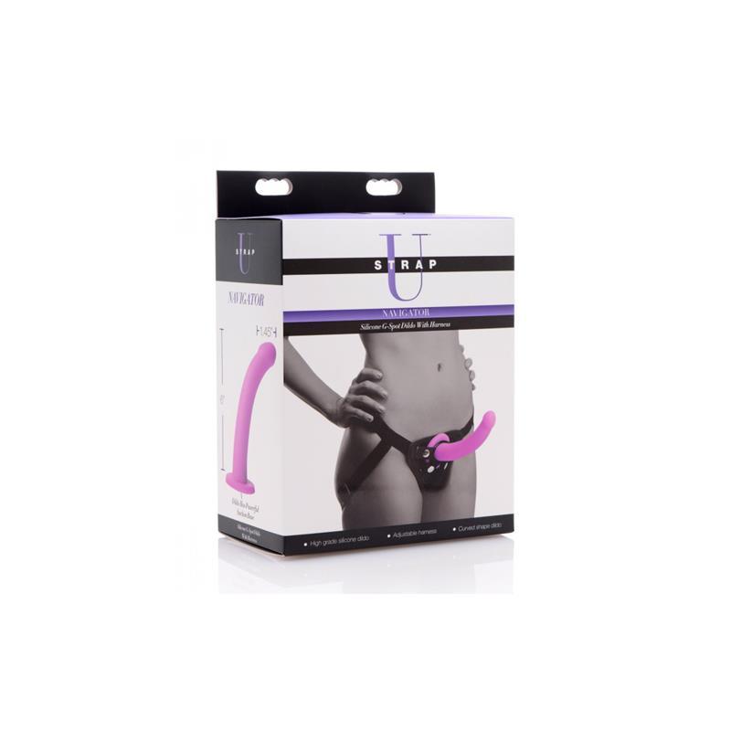 Navigator Arnés con Dildo Punto G Purpura - Imagen 4