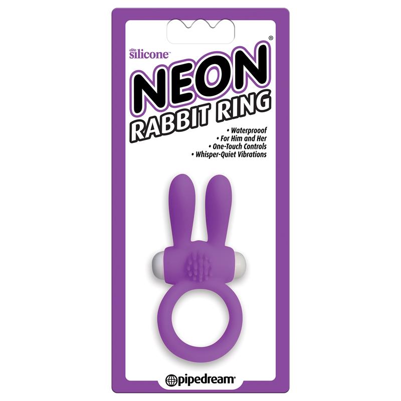 Neon Anillo Rabbit Color Púrpura - Imagen 2