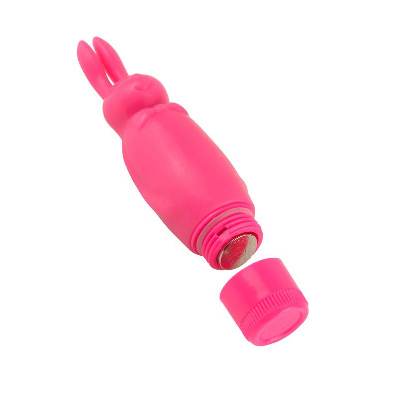 Neon Mini Vibrador Luv Touch Rabbit Rosa - Imagen 4