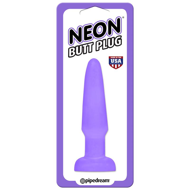 Neon Plug Anal Púrpura - Imagen 2