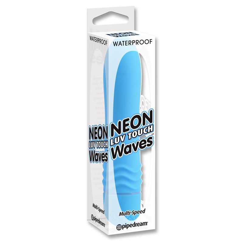 Neon Vibrador Luv Touch Waves Azul - Imagen 3