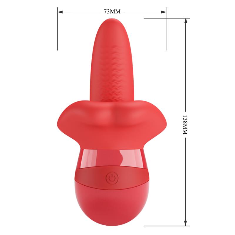 Obelia Estimulador con Vibración y Movimiento Lengua - Imagen 10