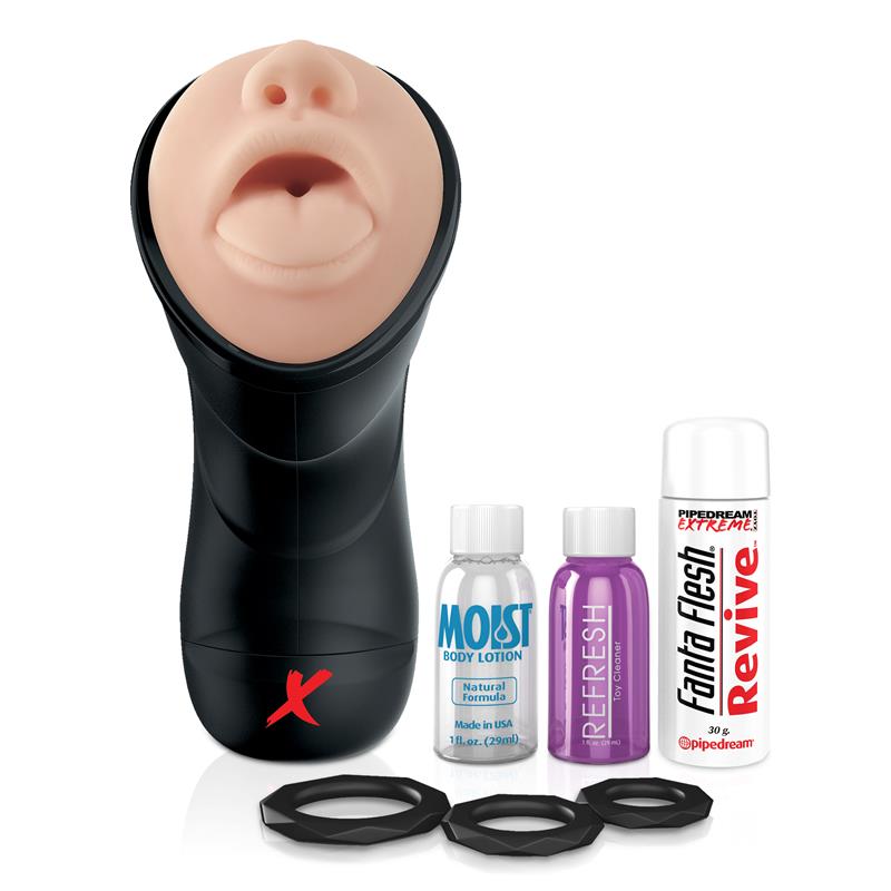PDX Elite Masturbador Vibrador Deep Throat - Imagen 6