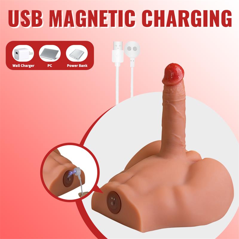 Peel Masturbador con Dildo y Ano, Vibración y Thrusting 2.7 kg - Imagen 6