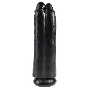 Pene Doble Two Cocks One Hole Negro 11