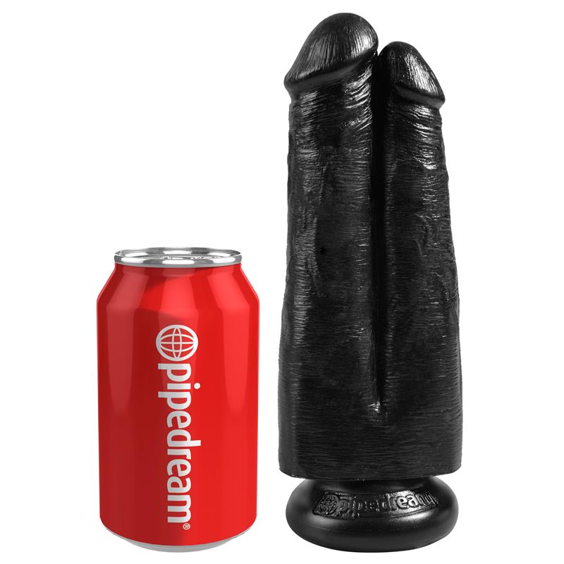 Pene Doble Two Cocks One Hole Negro 7 - Imagen 3