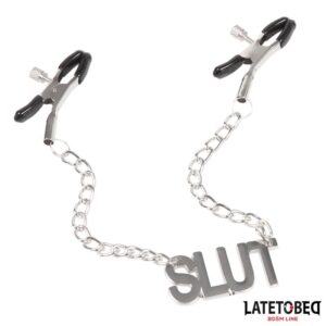 Pinzas para Pezones Lema Slut