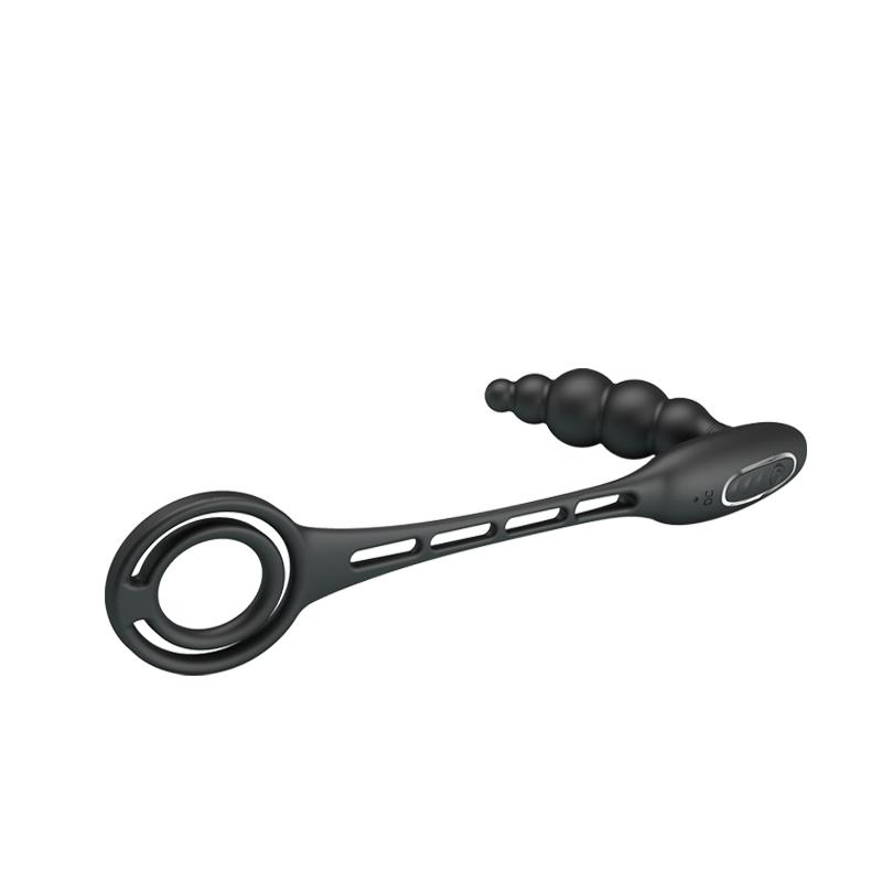 Plug Anal con Anillo para el Pene con Vibración - Imagen 5