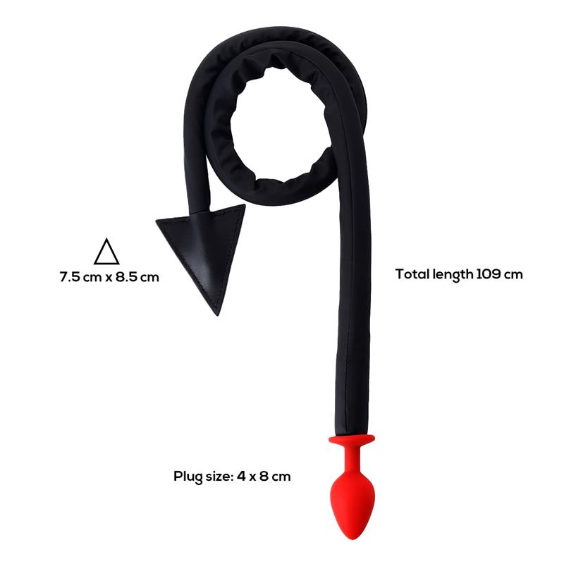 Plug Anal con Cola de Diablo Devil Tail - Imagen 9