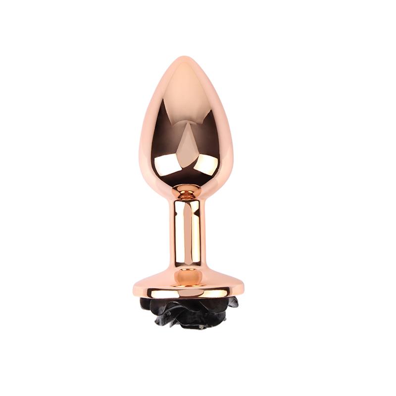 Plug Anal con Joya Evil Rose Talla S - Imagen 2