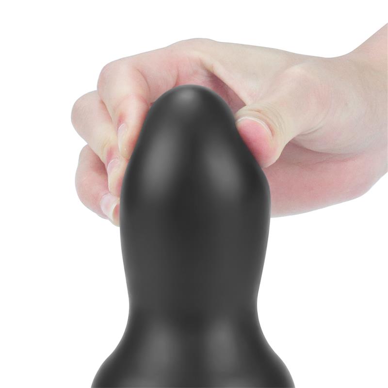 Plug Anal con Vibración King Sized 7 Negro - Imagen 7