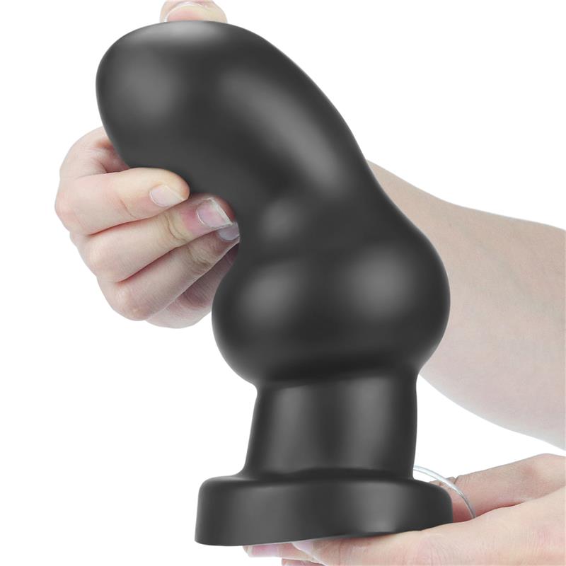 Plug Anal con Vibración King Sized 7 Negro - Imagen 8