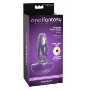 Plug Anal para Principiantes Anal Gaper Transparente