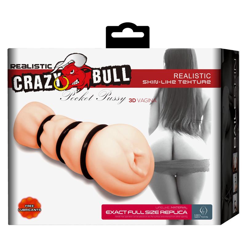 Pocket Pussy Masturbador Vagina 3D - Imagen 7