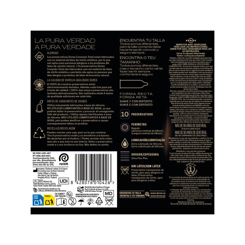 Preservativos Conexion Total 10 ud - Imagen 6