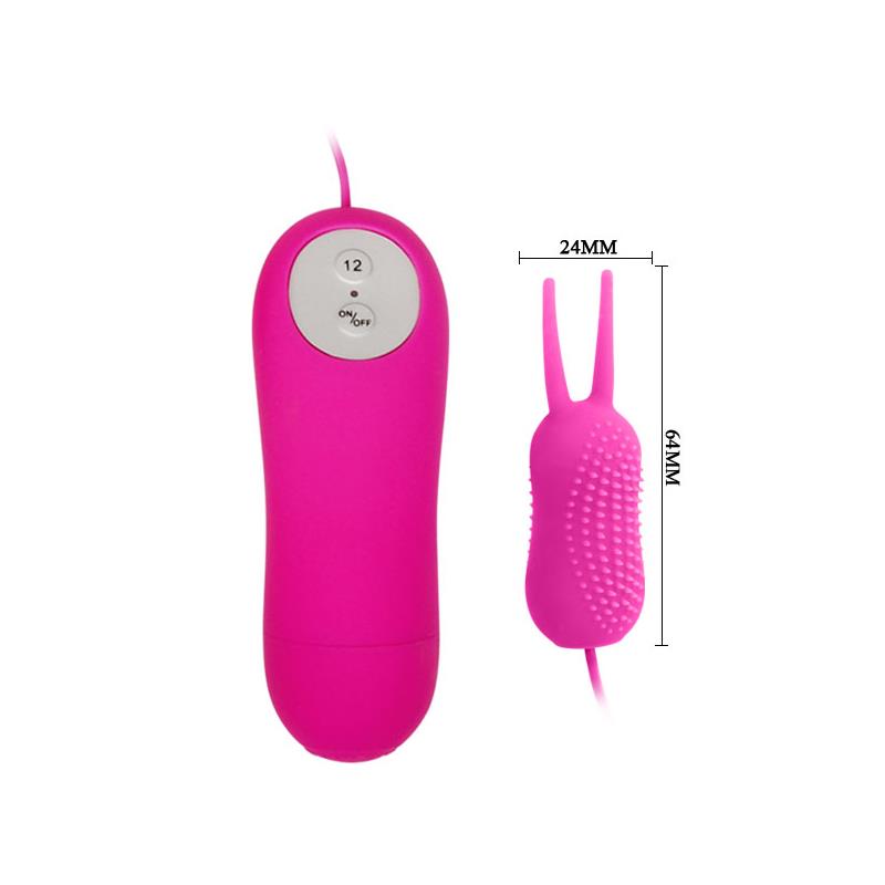DISC*Pretty Love Vibrador Blair Color Púrpura cl80 - Imagen 5