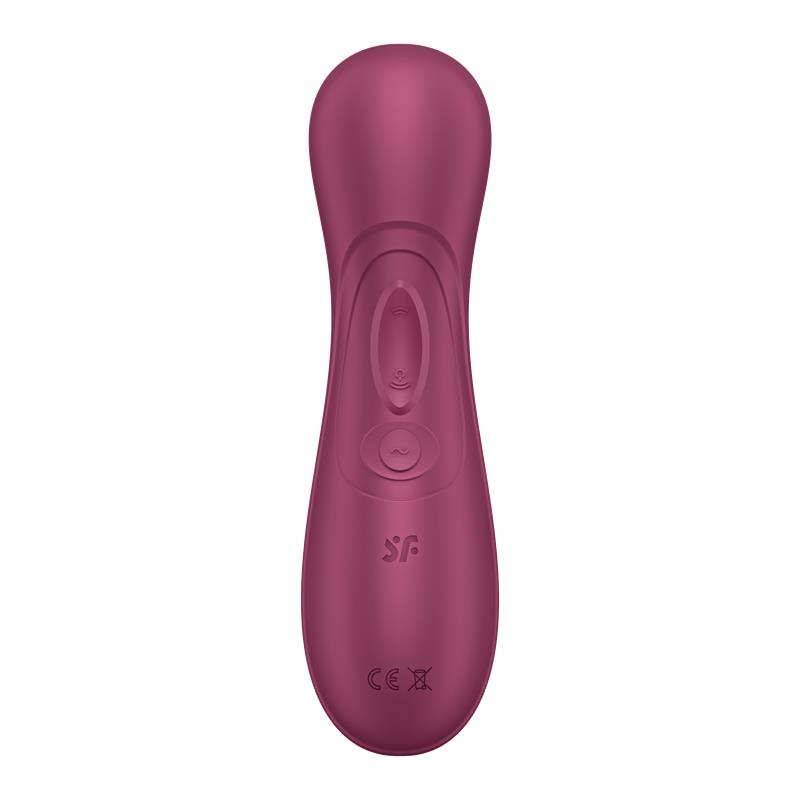 Pro 2 Gen 3 Liquid Air Technology Succión y Vibración Wine Red - Rojo Vino - Imagen 5