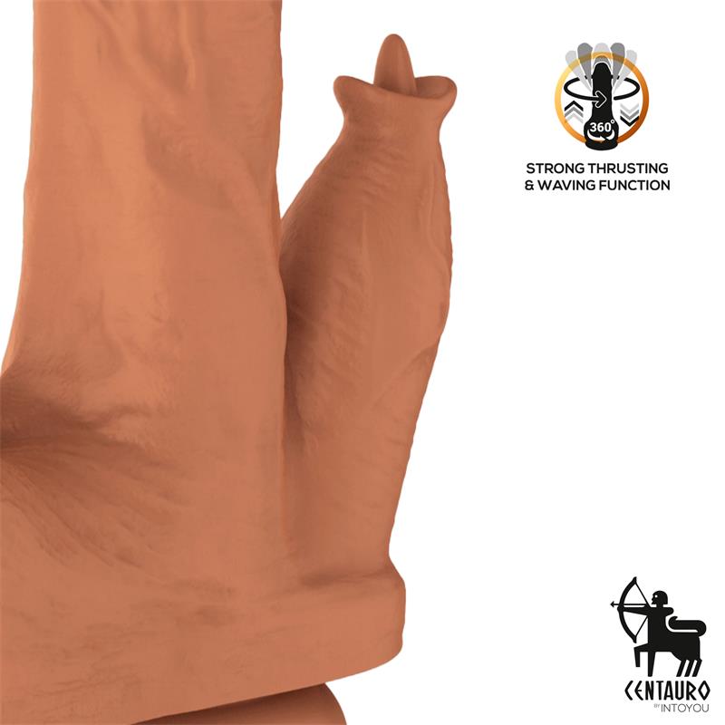 Quintus Dildo con Vibración, Thrusting y Waving 360º 9 - 23 cm - Imagen 3