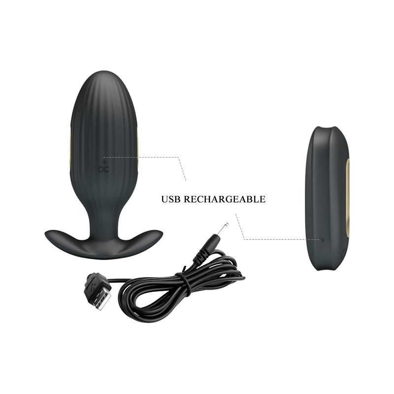 Royal Pleasure Plug Anal con Electro Estimulación USB - Imagen 9