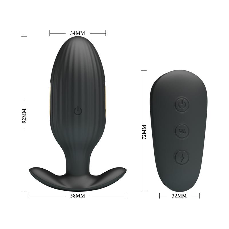 Royal Pleasure Plug Anal con Electro Estimulación USB - Imagen 10