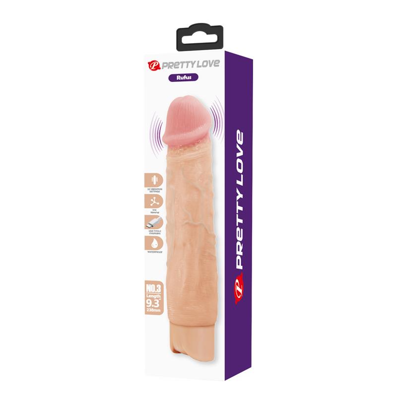 Rufus Vibrador Realista 9.3 - Imagen 9