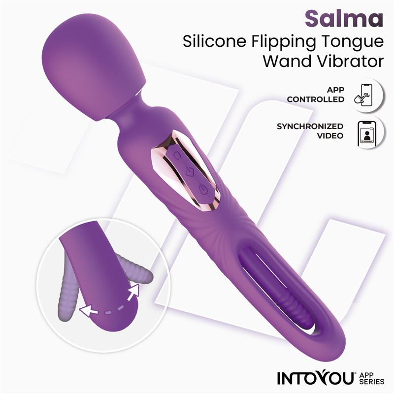 Salma Masajeador con Flipping Tongue y Vibración con App - Imagen 4