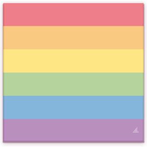 Set 20 Servilletas con Colores Bandera LGBT+