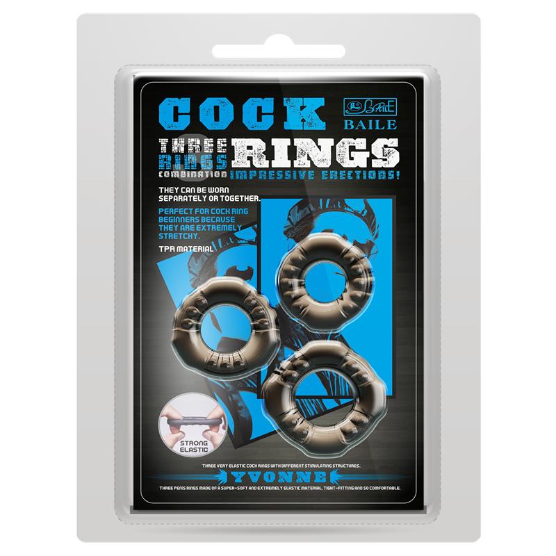 Set 3 Anillos para el Pene - Imagen 7