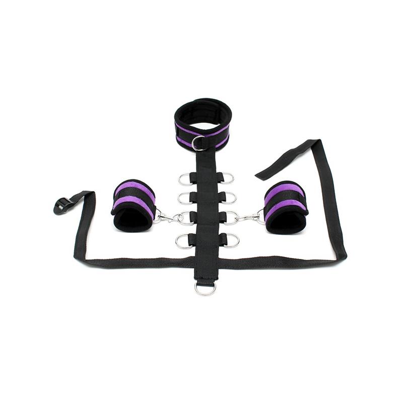 Set Collar y Esposas Purpura - Imagen 4