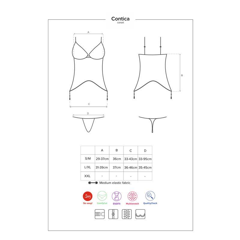 Set con Liguero Contica Talla L/XL - Imagen 5